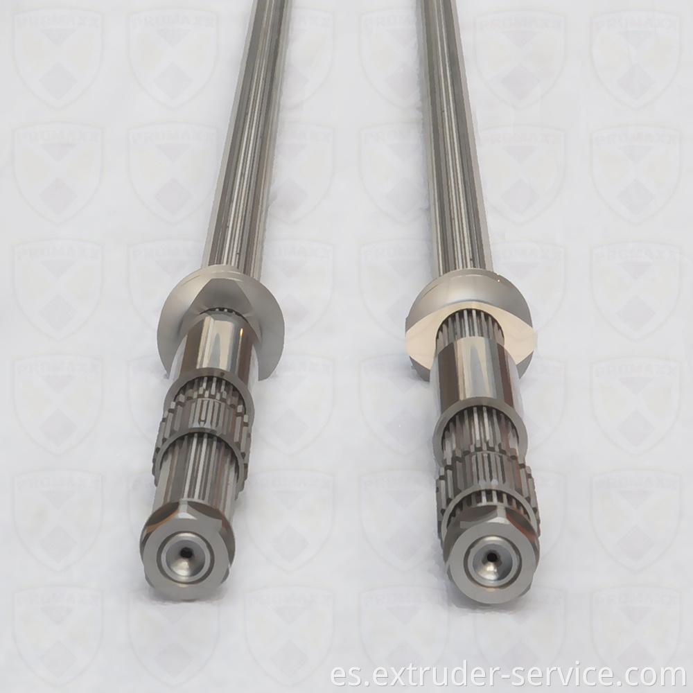 Eje para máquina de tubería de PVC de doble tornillo Shaft For Twin Screw Pvc Pipe Machine